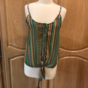Tribal front tied top